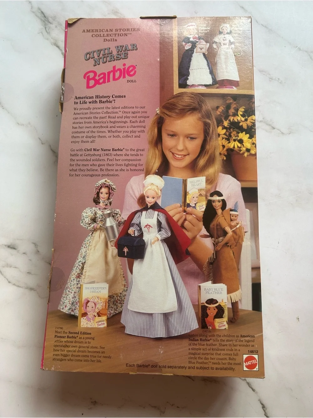 American Stories Collection Civil War Nurse Barbie Doll